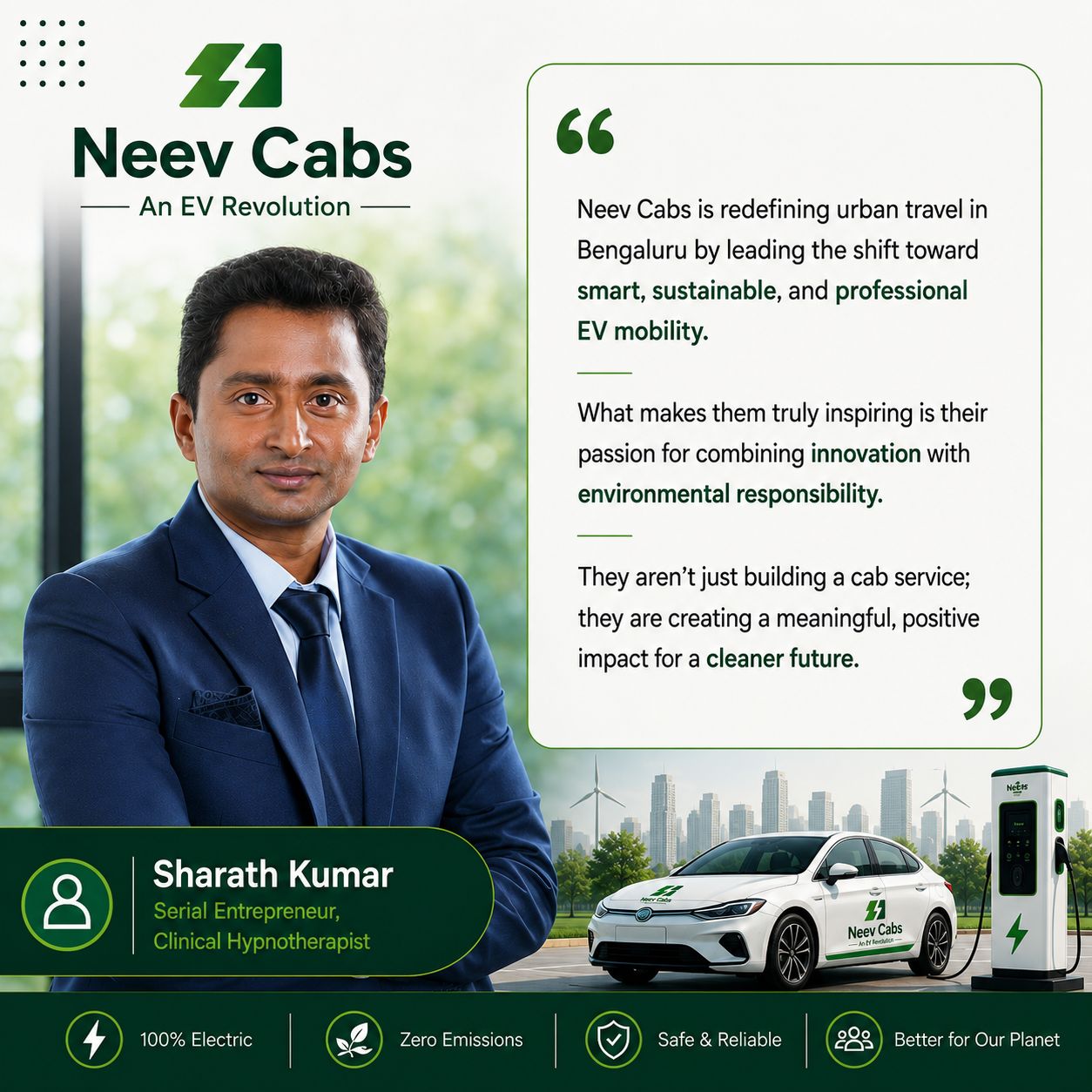 Testimonial from Sharath Kumar