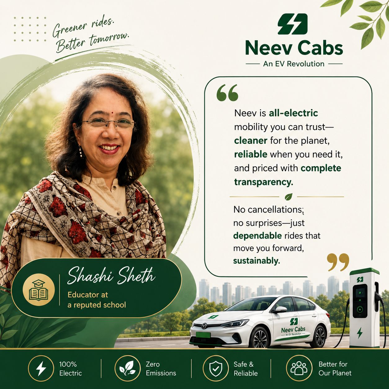 Testimonial from Shashi Sheth